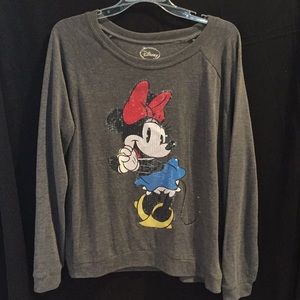 Disney Minnie Mouse Sequined Sweatshirt